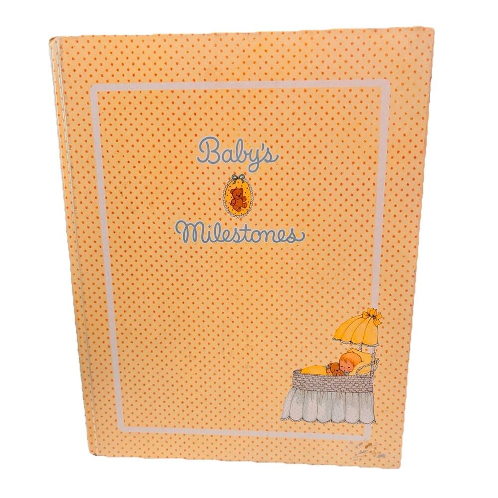 Vintage 1982 C.R. Gibson Keepsake Bible Milestones Memory Baby Book Gift Unused